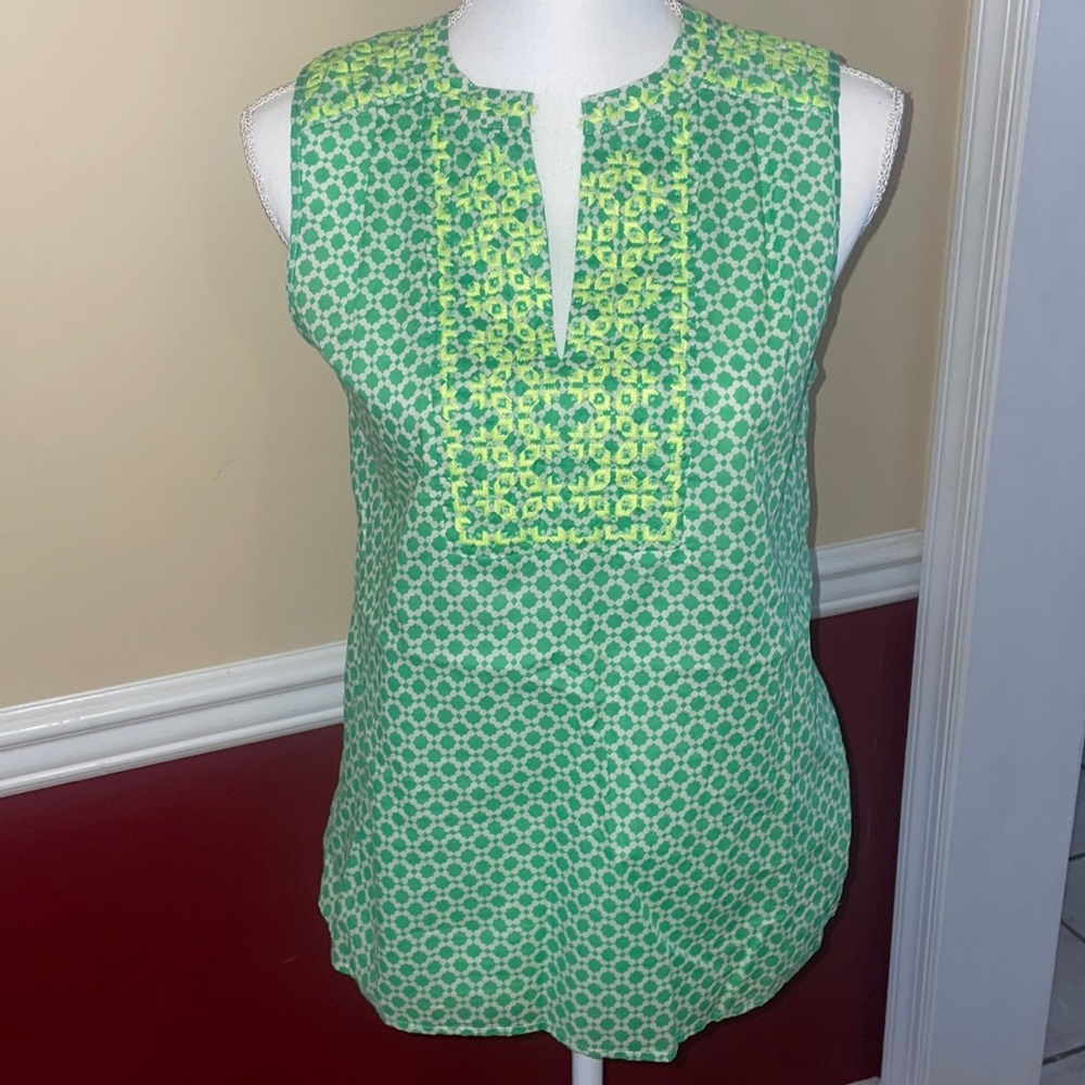 J Crew Sleeveless Tunic Tank